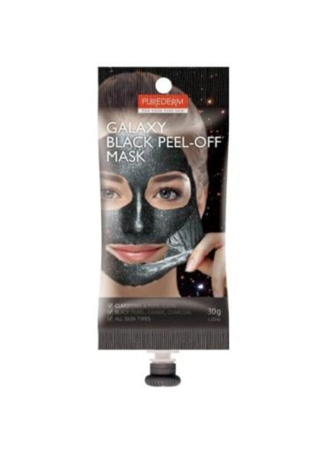 Galaxy Black Charcoal Peel-off Face Mask